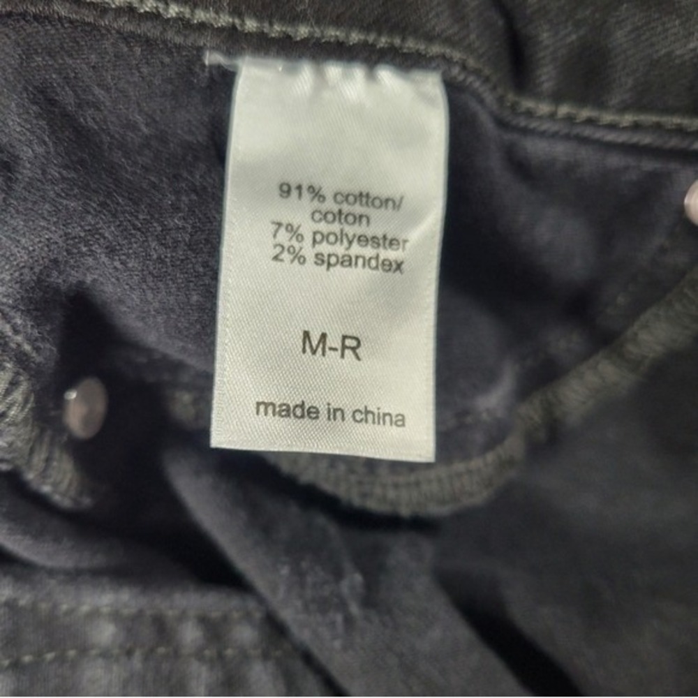 Black Jean Jegging Maurices Black Denim Jeans Size M 28 EUC - Picture 6 of 8